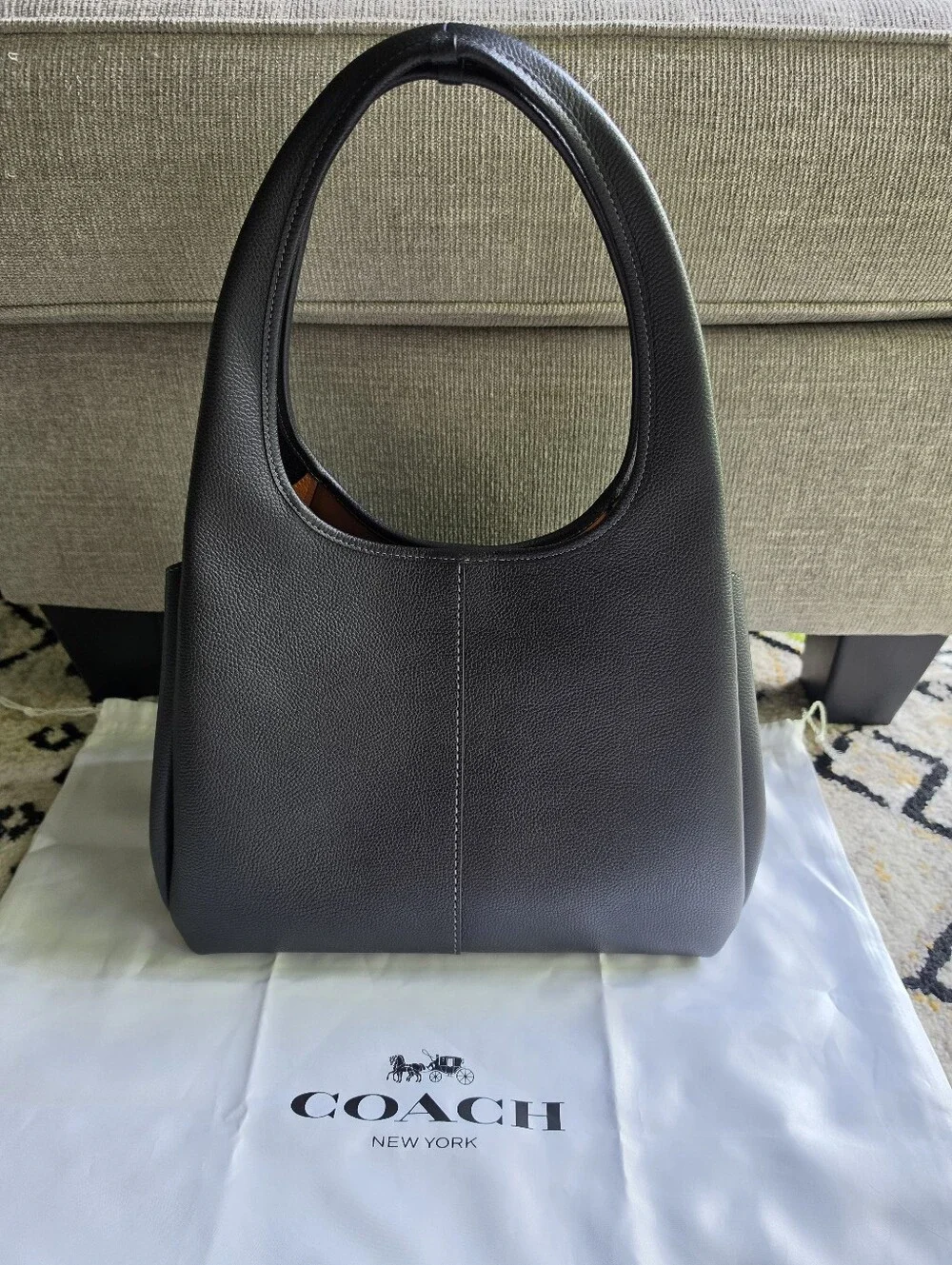 Coach Lana Shoulder Bag Black - Picture 5 of 14